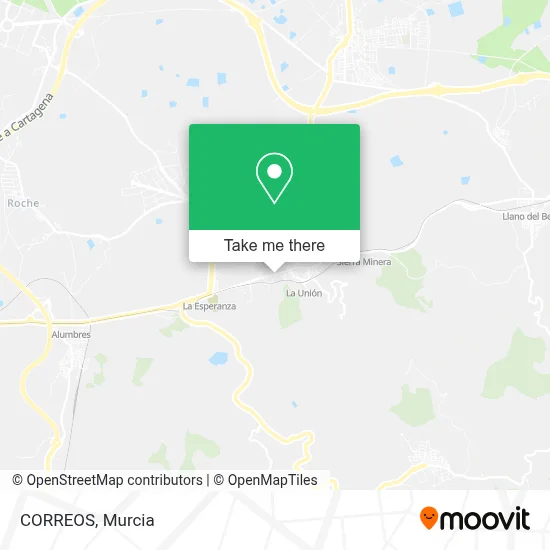CORREOS map
