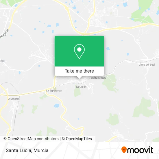 Santa Lucia map