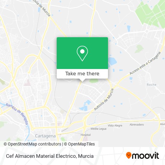Cef Almacen Material Electrico map
