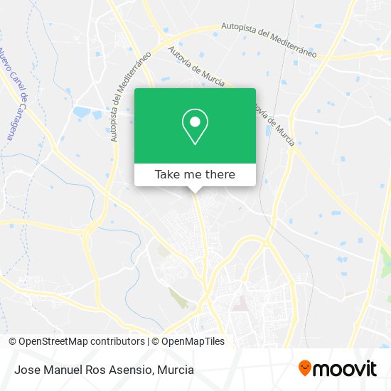 Jose Manuel Ros Asensio map