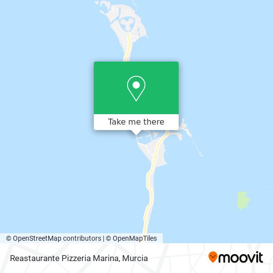 Reastaurante Pizzeria Marina map