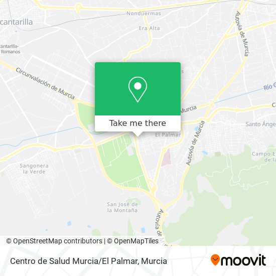 Centro de Salud Murcia / El Palmar map