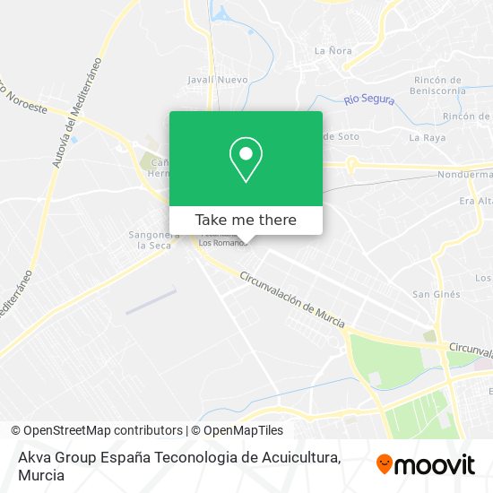 Akva Group España Teconologia de Acuicultura map
