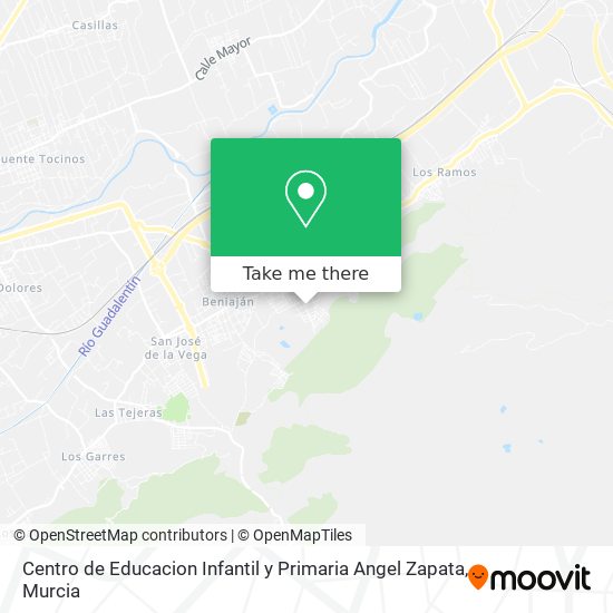 Centro de Educacion Infantil y Primaria Angel Zapata map