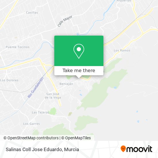 Salinas Coll Jose Eduardo map