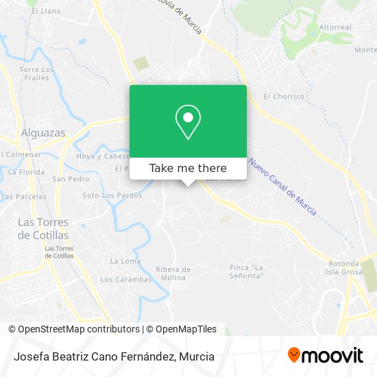 Josefa Beatriz Cano Fernández map