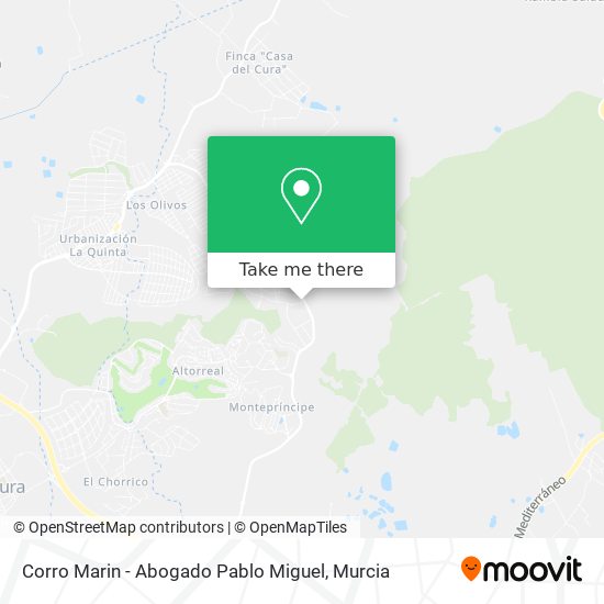 Corro Marin - Abogado Pablo Miguel map