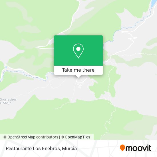 Restaurante Los Enebros map