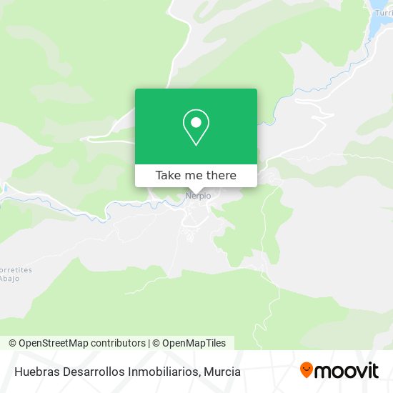 Huebras Desarrollos Inmobiliarios map