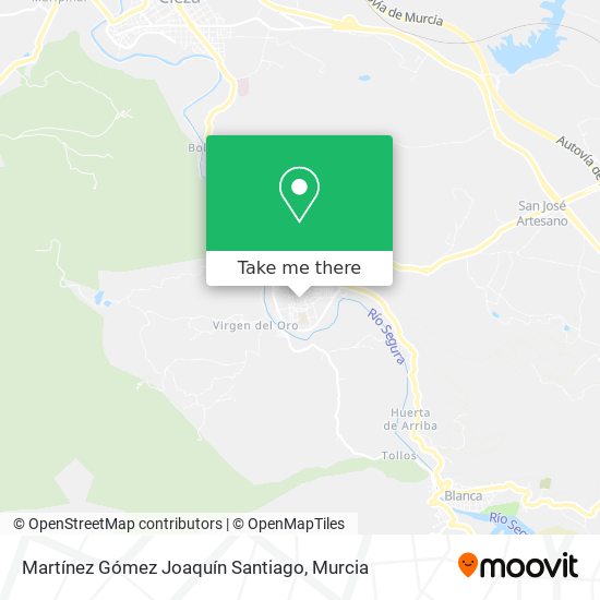 Martínez Gómez Joaquín Santiago map