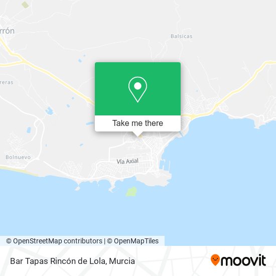 Bar Tapas Rincón de Lola map
