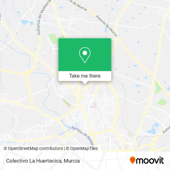 Colectivo La Huertecica map