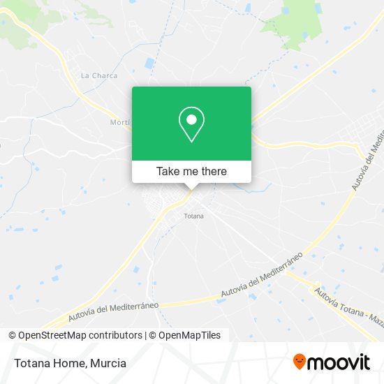 Totana Home map