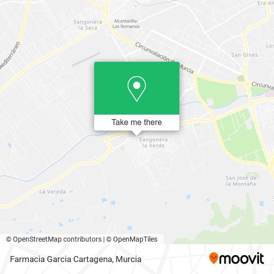 Farmacia Garcia Cartagena map