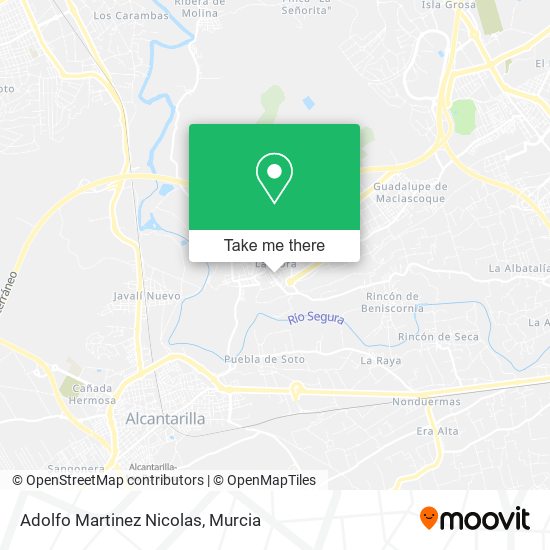 Adolfo Martinez Nicolas map