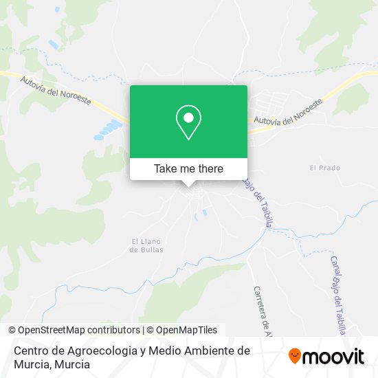 Centro de Agroecologia y Medio Ambiente de Murcia map