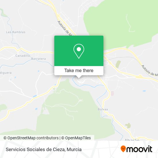 Servicios Sociales de Cieza map