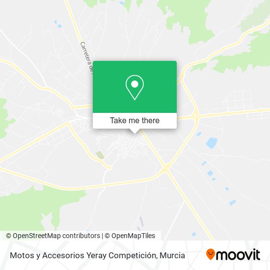 Motos y Accesorios Yeray Competición map