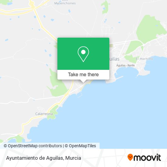 Ayuntamiento de Aguilas map