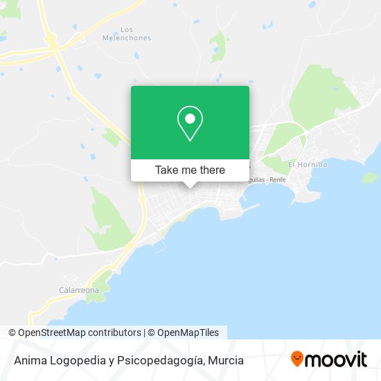 Anima Logopedia y Psicopedagogía map