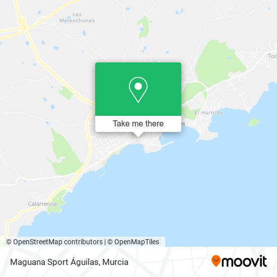 Maguana Sport Águilas map