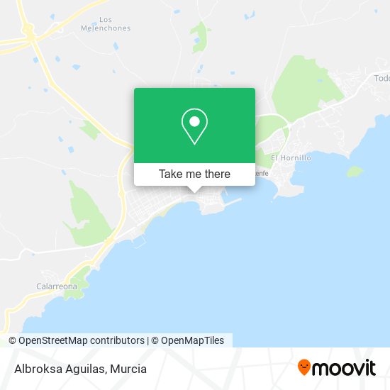 Albroksa Aguilas map