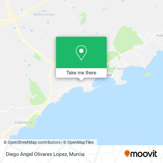 Diego Angel Olivares Lopez map