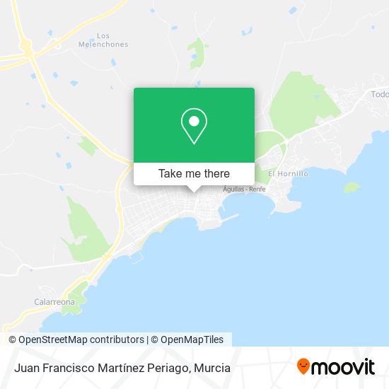 Juan Francisco Martínez Periago map