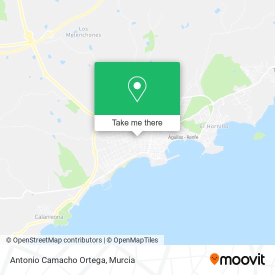 Antonio Camacho Ortega map