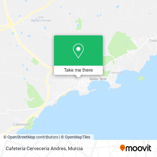 Cafeteria Cerveceria Andres map