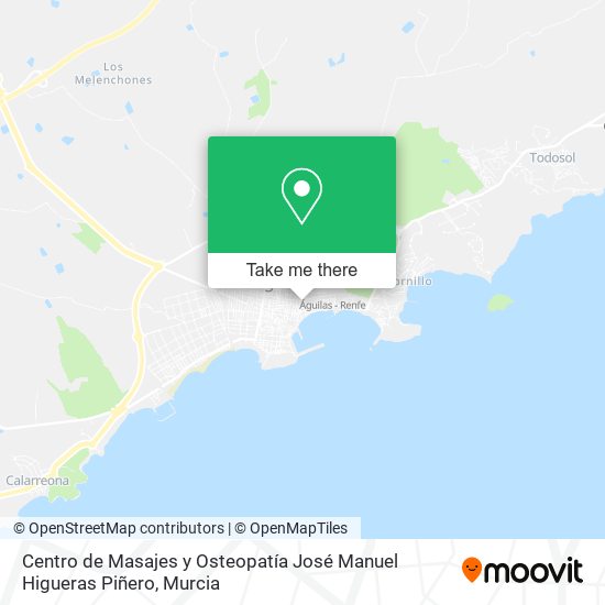 Centro de Masajes y Osteopatía José Manuel Higueras Piñero map