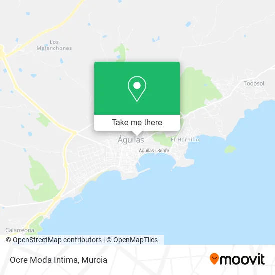 Ocre Moda Intima map