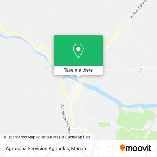 Agrosana Servicios Agrícolas map