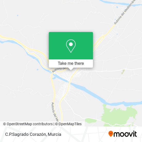 C.P.Sagrado Corazón map