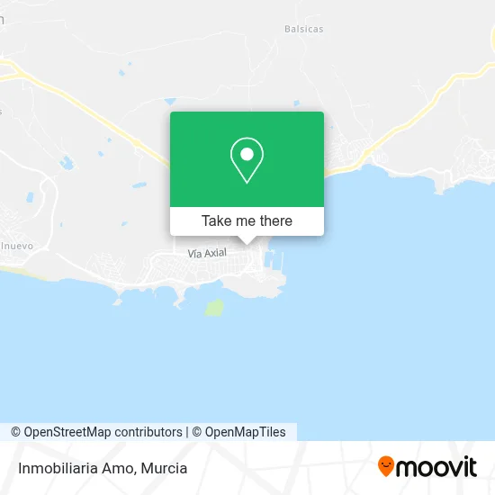 Inmobiliaria Amo map