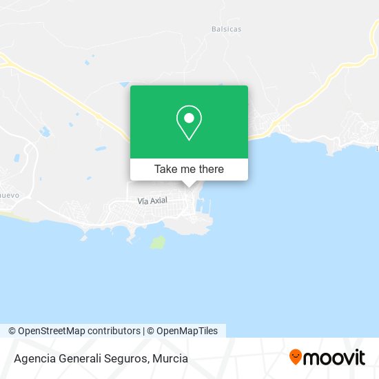 Agencia Generali Seguros map