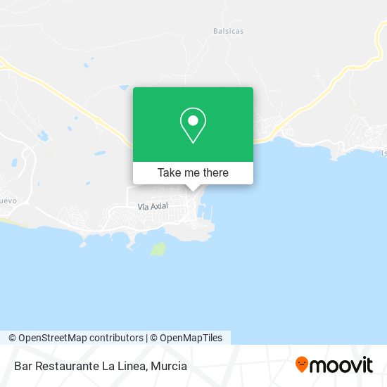 Bar Restaurante La Linea map
