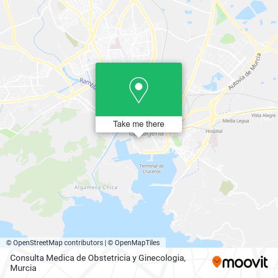 Consulta Medica de Obstetricia y Ginecologia map