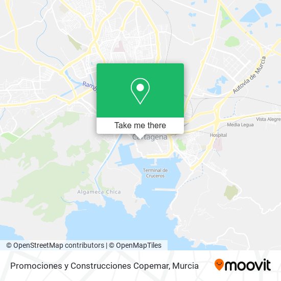 Promociones y Construcciones Copemar map