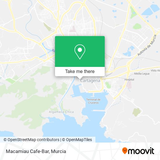 Macamiau Cafe-Bar map