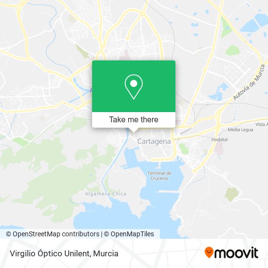 Virgilio Óptico Unilent map