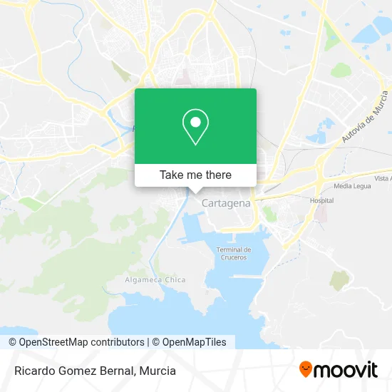 Ricardo Gomez Bernal map