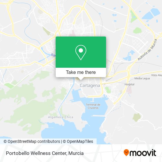 Portobello Wellness Center map