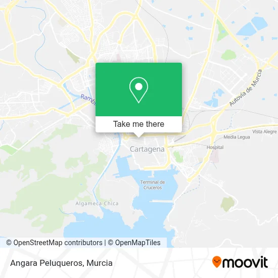 Angara Peluqueros map