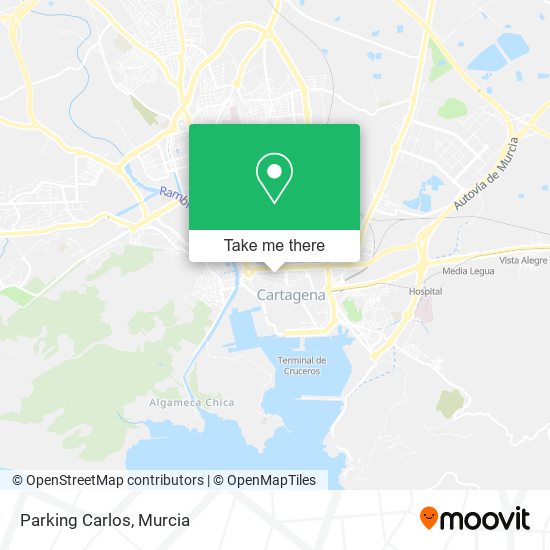 Parking Carlos map