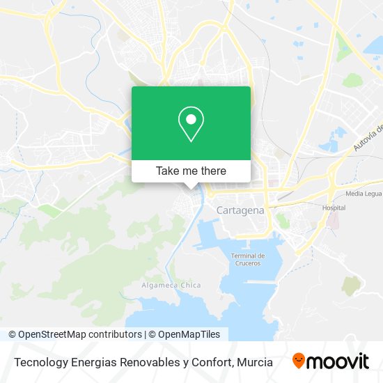 Tecnology Energias Renovables y Confort map