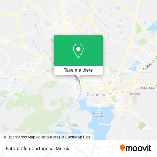 Futbol Club Cartagena map