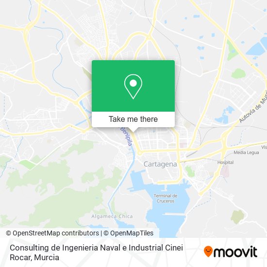 mapa Consulting de Ingenieria Naval e Industrial Cinei Rocar