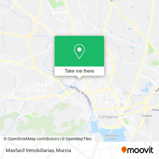 Masfacil Inmobiliarias map