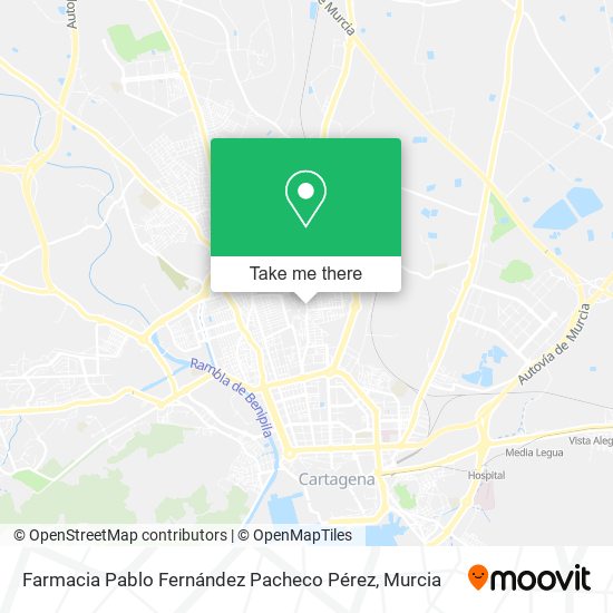 Farmacia Pablo Fernández Pacheco Pérez map